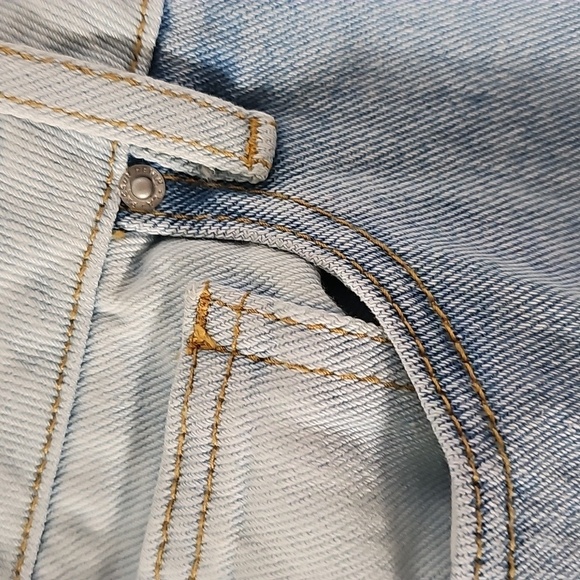 Pacson Mom Two-Tone Blue Jeans. High Rise. Straight Leg. Size 25 - Picture 2 of 9